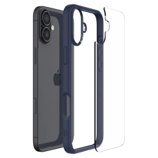 Spigen Ultra Hybrid iPhone 16 tok átlátszó-kék (ACS08202) (ACS08202) tok és táska