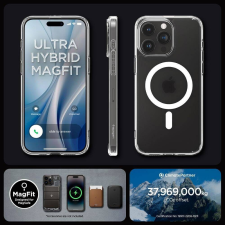 Spigen Ultra Hybrid Mag MagSafe-kompatibilis tok iPhone 16 Pro - átlátszó tok és táska