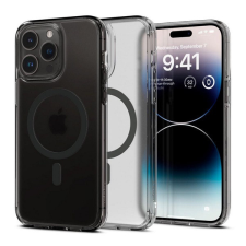 Spigen ULTRA HYBRID MAG műanyag telefonvédő (ütésállóság, légpárnás keret, MagSafe) FEKETE tok és táska