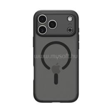 Spigen ULTRA HYBRID MAG műanyag telefonvédő (ütésállóság, légpárnás keret, matt, MagSafe) FEKETE (ACS10038) tok és táska