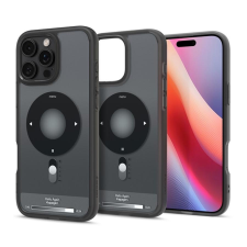 Spigen Ultra Hybrid MagFit Apple iPhone 16 Pro tok, Classic MagSafe, fekete tok és táska