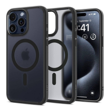 Spigen Ultra Hybrid MagFit Apple iPhone 16 Pro tok, Frost MagSafe, fekete tok és táska