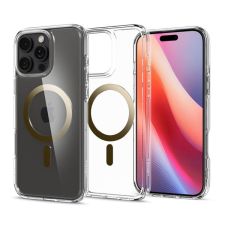 Spigen Ultra Hybrid MagFit Apple iPhone 16 Pro tok, MagSafe Arany tok és táska