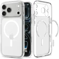 Spigen Ultra Hybrid MagFit Apple iPhone 18 Pro Max / 17 Pro Max tok, MagSafe, Frost, fehér tok és táska