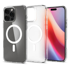 Spigen Ultra Hybrid MagFit Frost iPhone 16 Pro tok áttetsző-fehér (ACS08133) (ACS08133) tok és táska