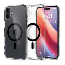 Spigen Ultra Hybrid MagFit iPhone 16 Plus tok, MagSafe, fekete ACS08076 tok és táska