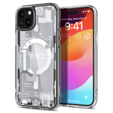 Spigen Ultra Hybrid MagSafe Zero One White iPhone 15 tok és táska