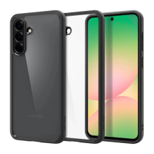 Spigen ULTRA HYBRID műanyag telefonvédő (ütésállóság. légpárnás keret) ÁTLÁTSZÓ/FEKETE tok és táska