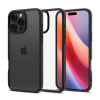 Spigen ULTRA HYBRID műanyag telefonvédő (ütésállóság, légpárnás keret) ÁTLÁTSZÓ/FEKETE Apple iPhone 16 Pro Max
