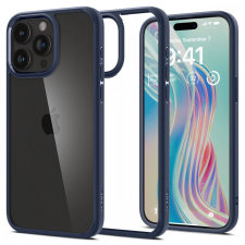 Spigen Ultra Hybrid Navy Blue iPhone 15 Pro tok és táska