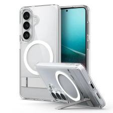 Spigen Ultra Hybrid S MagFit Samsung Galaxy S26 Plus tok, MagSafe, Clear White, átlátszó-fehér tok és táska