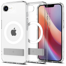 Spigen Ultra Hybrid S MagSafe Clear White iPhone 16e tok és táska