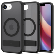 Spigen Ultra Hybrid S MagSafe Frost Black iPhone 17e/16e tok tok és táska