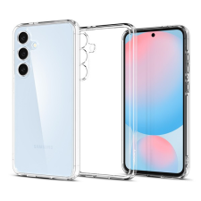 Spigen Ultra Hybrid Samsung Galaxy S24 FE tok, Crystal Clear, átlátszó (ACS08620) tok és táska