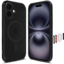 Spigen Ultra Hybrid T MagSafe Frost Black iPhone 16 tok tok és táska