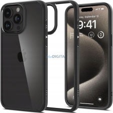 Spigen Ultra Hybrid tok iPhone 16 Pro - fekete tok és táska