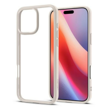 Spigen Ultra Hybrid tok iPhone 16 Pro Max - átlátszó bézs szegéllyel tok és táska