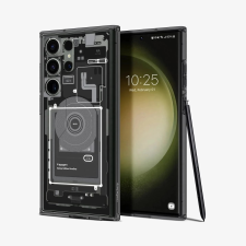 Spigen Ultra Hybrid Zero One hátlaptok Samsung Galaxy S23 Ultra fekete tok és táska