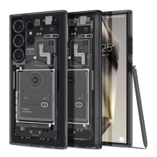 Spigen Ultra Hybrid Zero One hátlaptok Samsung Galaxy S24 Ultra fekete tok és táska