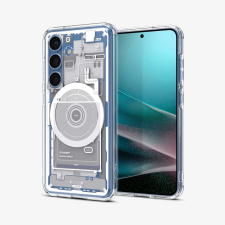 Spigen Ultra Hybrid Zero One MagFit hátlaptok Samsung Galaxy S25 fehér tok és táska