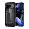 Spigen ULTRA HYBRID ZERO ONE műanyag telefonvédő (ütésállóság, légpárnás keret) FEKETE Google Pixel 9 Pro, Pixel 9