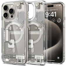 Spigen Ultra Hybrid Zero One Natural Titanium iPhone 15 Pro Max MagSafe tok tok és táska
