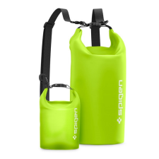 Spigen Univerzális sport hátitáska, zárható, vízálló, Spigen Aqua Shield A630, zöld tok és táska