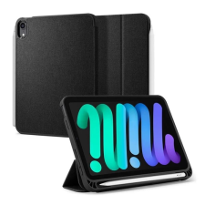 Spigen Urban Fit Apple iPad mini 6 (2021) oldalra nyíló tok fekete tablet tok