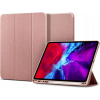 Spigen URBAN FIT tok álló (FLIP, oldalra nyíló, TRIFOLD, asztali tartó, textil, ceruza tartó) ROZÉARANY Apple IPAD Pro 11 (2022) / IPAD Pro 11 (2021) / IPAD Pro 11 (2020) (ACS01055) (ACS01055)