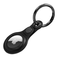 Spigen Valentinus Apple AirTag tok, fekete mobiltelefon kellék