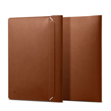 Spigen Valentinus Laptop Sleeve tok, 14", barna számítógéptáska