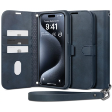 Spigen Wallet S Pro iPhone 15 Pro Max fliptok tengerészkék (ACS06606) (ACS06606) tok és táska