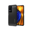 Spigen Xiaomi Poco F4 ütésálló hátlap - Spigen Rugged Armor - fekete (SP0178) - Telefontok