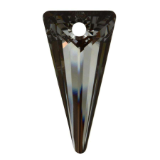 Spike Pendant- Swarovski medál - Silver Night- ezüst -28 mm medál