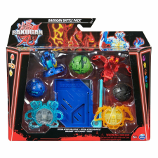 Spin Master Bakugan Battle Set Nillious, Mantid, Bruiser, Octogan és Trox játékfigura