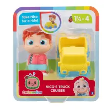 Spin Master Cocomelon figura készlet JJ és barátai járműben - Nico egyéb bébijáték