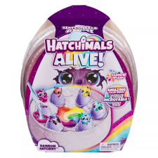 Spin Master Hatchimals Alive! 6 darabos szivárvány színű keltető - Többféle (6070168) játékfigura