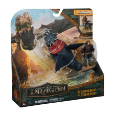 Spin Master Így neveld a sárkányodat - Sárkány és viking szett, Gronkle & Halvér játékfigura