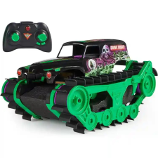 Spin Master Monster Jam távirányítós RC Grave Digger Trax tank 32cm játékfigura