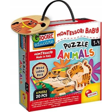 Spin Master Montessori baby puzzle - állatok (GXP-909643) puzzle, kirakós