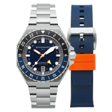 Spinnaker SP-5119-22 Dumas Automatic GMT Mens Watch 44mm 30ATM, karóra