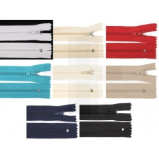  Spirálcipzár Pinlock - 30 cm dekorációs kellék