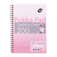  Spirálfüzet, A5, vonalas, 100 lap, PUKKA PAD "Irlen Jotta Rose" füzet