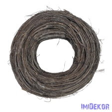  Spirálos koszorú 25 cm dekorációs kellék