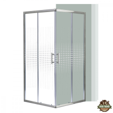  Spirit Mátrix 80x80 cm szögletes zuhanykabin zuhanytálca nélkül kád, zuhanykabin