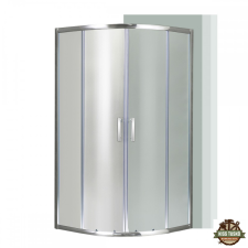 Spirit Matt 90x90 cm íves zuhanykabin zuhanytálca nélkül kád, zuhanykabin