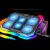 Spirit of Gamer Spirit of Gamer Notebook Hűtőpad 17"-ig - AIRBLADE 700 RGB (29dB; max. 180 m3/h; 4x10cm+2x7cm, RGB LED, 2xUSB2.0)