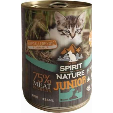 Spirit of Nature Cat Junior bárány- és nyúlhúsos konzerv 415g macskaeledel