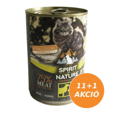 Spirit of Nature Cat konzerv Bárányhússal és nyúlhússal 12x415g macskaeledel