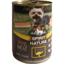 Spirit of Nature Dog konzerv Strucchússal 415gr kutyaeledel